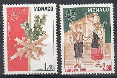1981 MONAKO EUROPA CEPT