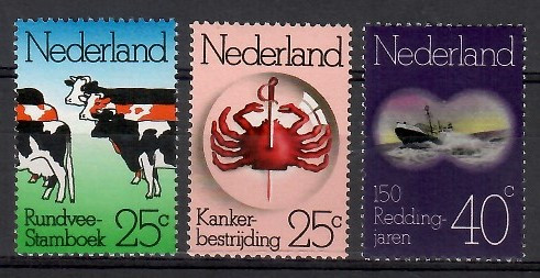 HOLLANDA 1974 Ulusal Yıldönümleri