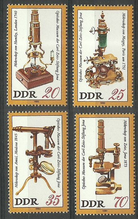ALMANYA DDR 1980 Eski Mikroskoplar