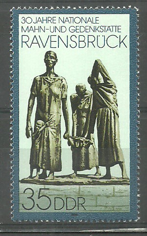 ALMANYA DDR 1989 Ravensbrück Anıtı