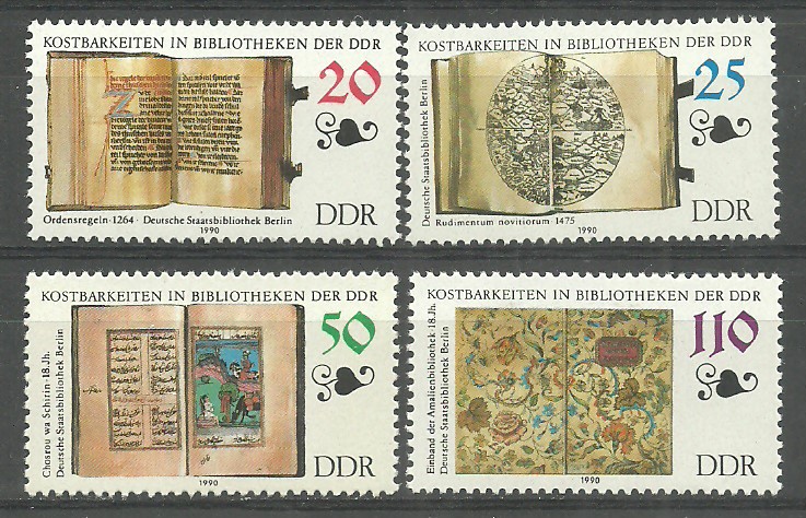 ALMANYA DDR 1990 DDR’den Kütüphane Hazineleri