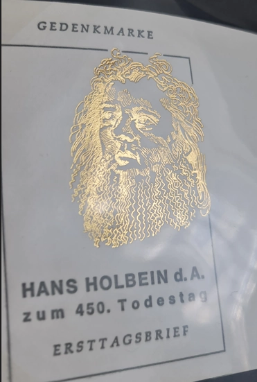 Almanya 1974 Hans Holbein’ın ölümünün 450. yıldönümü FDC