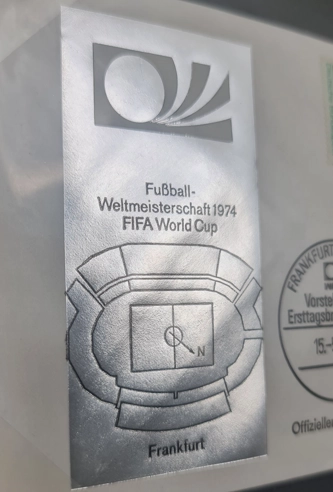 ALMANYA 1974 MÜNİH DÜNYA FUTBOL KUPASI HANOVER FDC