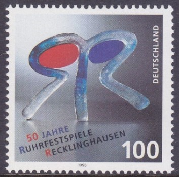 ALMANYA 1996 RUHR FESTİVALİ RECLİNGHAUSEN - 50. YILDÖNÜMÜ