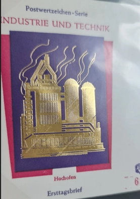 Almanya 1975 Endüstri teknolojisi yüksek fırın FDC