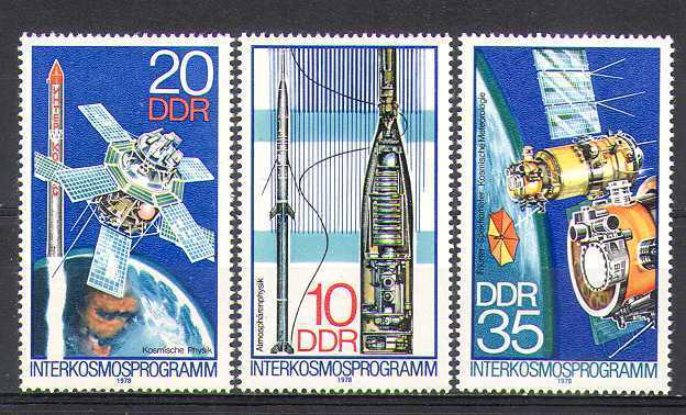 ALMANYA DDR 1978 İNTERKOSMOS PROGRAM