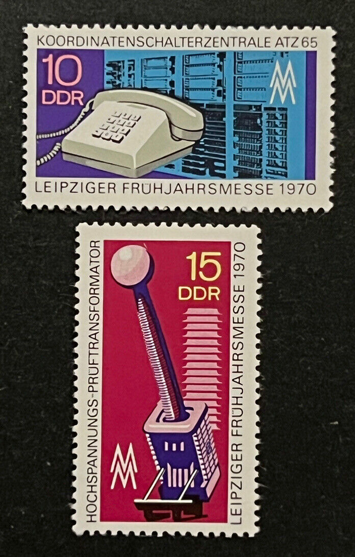 ALMANYA DDR 1970 YILLIK LEIPZIG FUARI