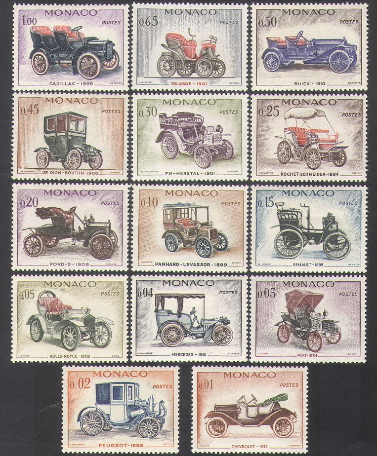 MONAKO 1961 KLASİK OTOMOBİLLER