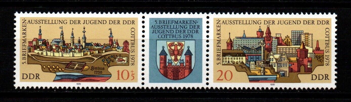 ALMANYA DDR 1978 GENÇLİK PUL SERGİSİ