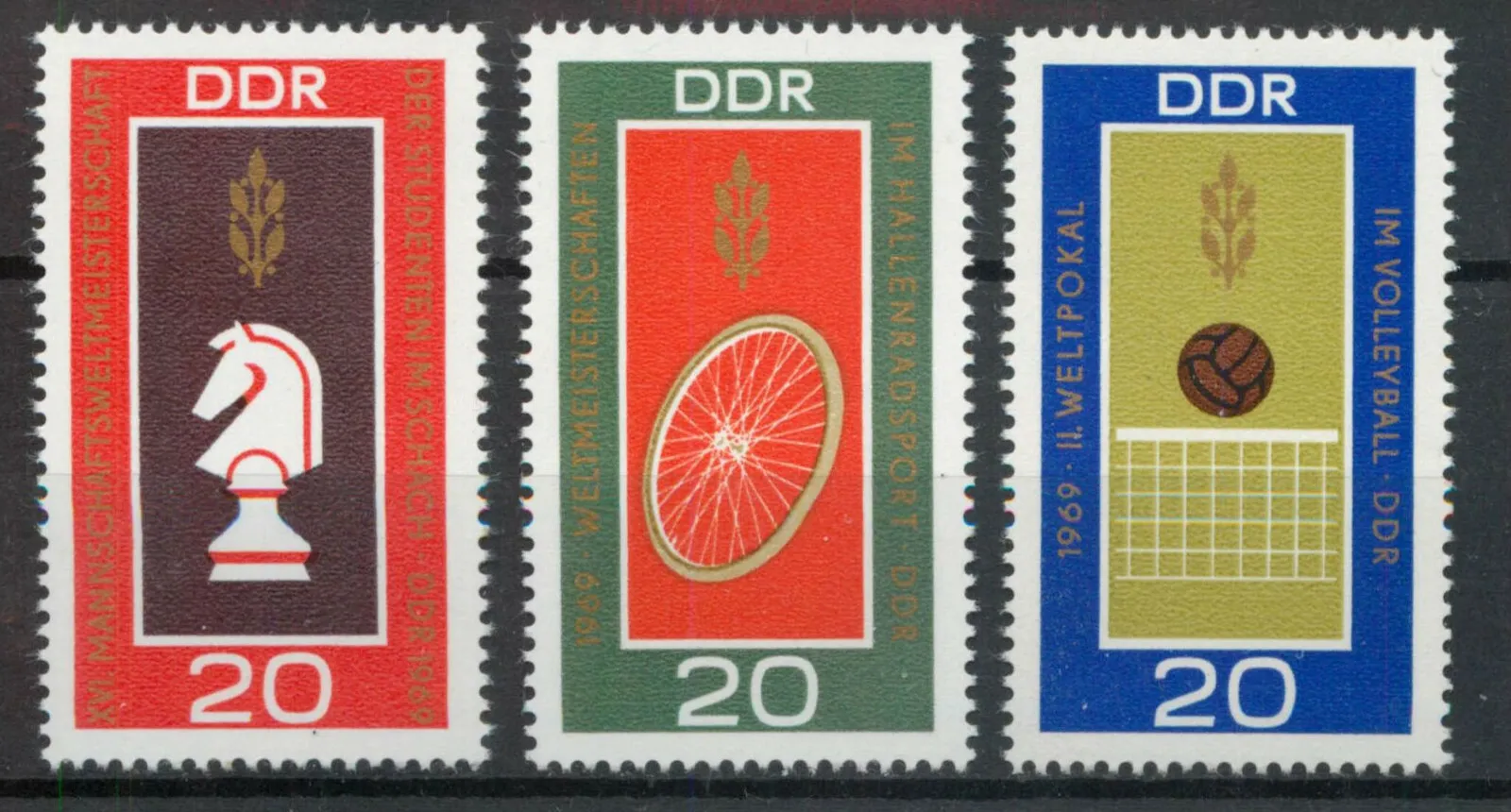 ALMANYA DDR 1969 DÜNYA SPOR ŞAMPİYONASI