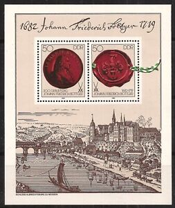 ALMANYA DDR 1982 JOHANN FRİEDRİCH BÖTTGER