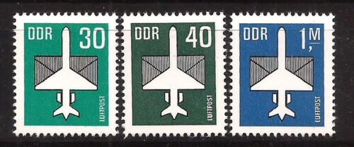 ALMANYA DDR 1982 HAVAYOLU POSTASI - UÇAKLAR
