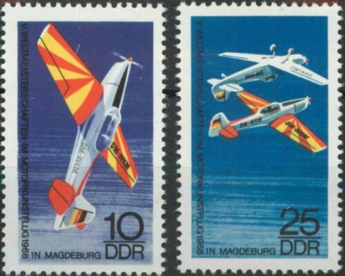  ALMANYA DDR 1968 HAVACILIK UÇAK MODELLERİ