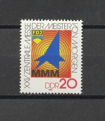 ALMANYA DDR 1982 YARININ USTALARI MERKEZ FUARI