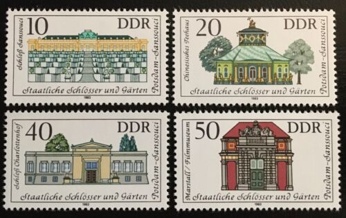  ALMANYA DDR 1983 POSTA BİNALARI