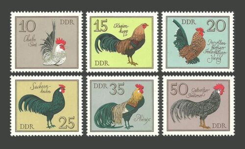 ALMANYA DDR 1979 ALMAN HOROZLARI