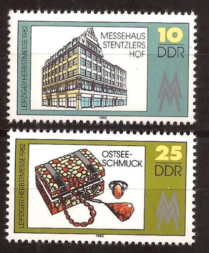  ALMANYA DDR 1982 LEİPZİG SONBAHAR FUARI