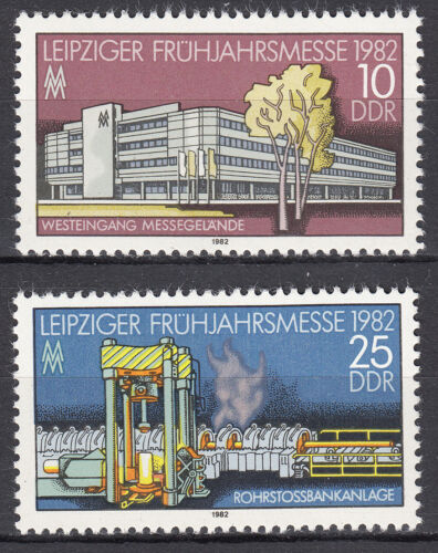 ALMANYA DDR 1982 LEİPZİG FUARI 