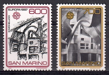 1987 SAN MARİNO EUROPA CEPT