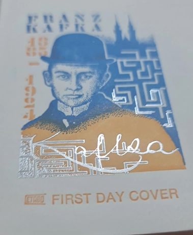 Almanya 1983 Franz Kafka FDC, Bonn