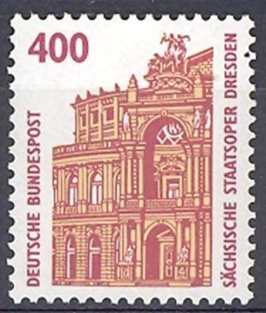 ALMANYA 1991 Dresden Devlet Opera Binası