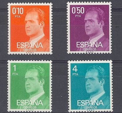İSPANYA 1977 Kral I. Juan Carlos Yeni Değerlİ 