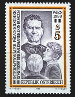 AVUSTURYA 1988 Salesian John Bosco Uluslararası Pedagoji Kongresi