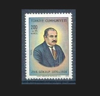 1976 Ziya Gökalp’in Doğumunun 100. Yılı Mnh