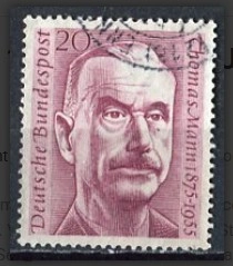 1956 Thomas Mann’ın Ölümünün 1. Yıldönümü Damgalı Pul