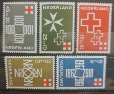 HOLLANDA 1967 Kızıl Haç’ın 100. Yıldönümü