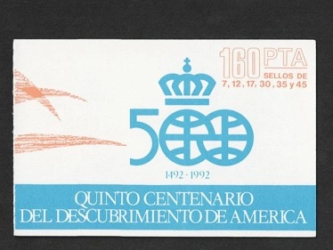  İSPANYA 1986 COLUMBUS’UN AMERİKA’YI KEŞFİ PUL KİTAPÇIĞI