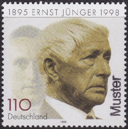ALMANYA 1998 Ernst Jünger - Yazar