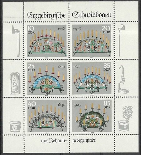 ALMNAYA DDR 1986 Noel - Avizeler
