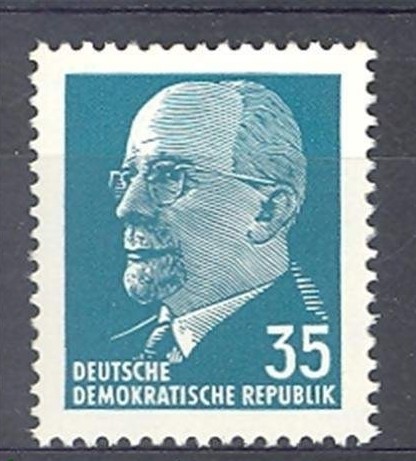 ALMANYA DDR 1971 Walter Ulbricht - Yeni Değer