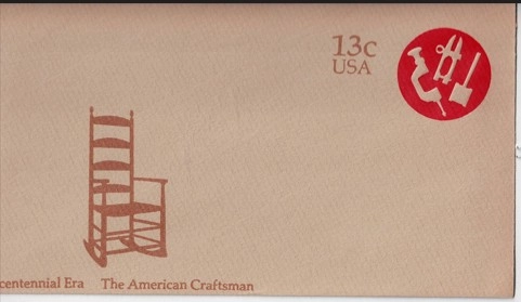 The American Craftsman – Bicentennial Era 13c USA Anma Zarfı