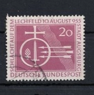 Almanya 1955 Lechfeld Savaşı’nın 1000. Yıldönümü Dagalı Pul, Tam Seri