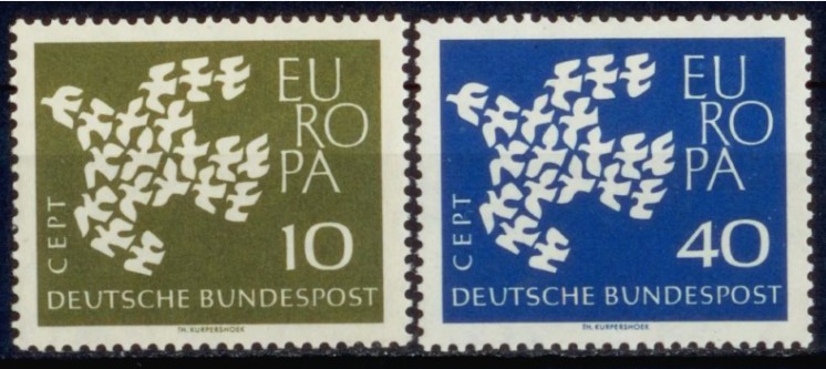 1961 ALMANYA EUROPA CEPT