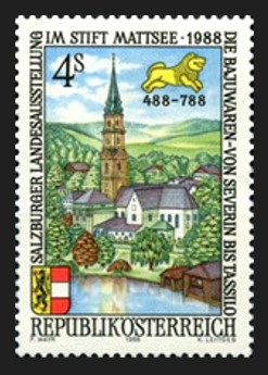 AVUSTURYA 1988 YAPILAR MİMARİ MANASTIR