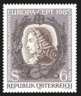 1985 AVUSTURYA EUROPA CEPT - Avrupa Müzik Yılı
