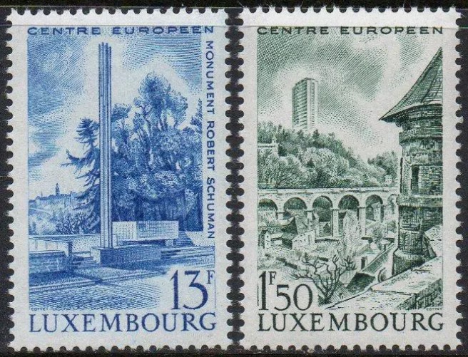 LÜKSEMBURG 1966 Lüksemburg Avrupa Merkezi
