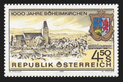 AVUSTURYA 1985 Böheimkirchen’in 1000. Yıldönümü