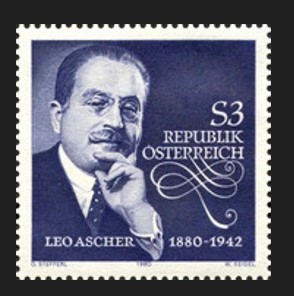 AVUSTURYA 1980 Leo Ascher’ın 100. yıldönümü