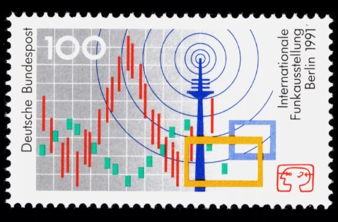 ALMANYA 1991 Berlin Radyo Sergisi