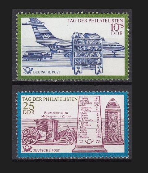 ALMANYA DDR 1971 Filatelistler Günü