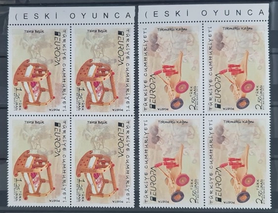 2015 EUROPA CEPT, ESKİ OYUNCAKLAR 4’LÜ MNH