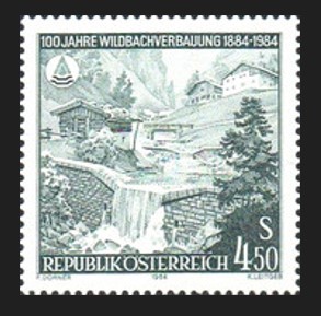 AVUSTURYA 1984 Sel Kontrol Çalışmalarının 100. Yılı