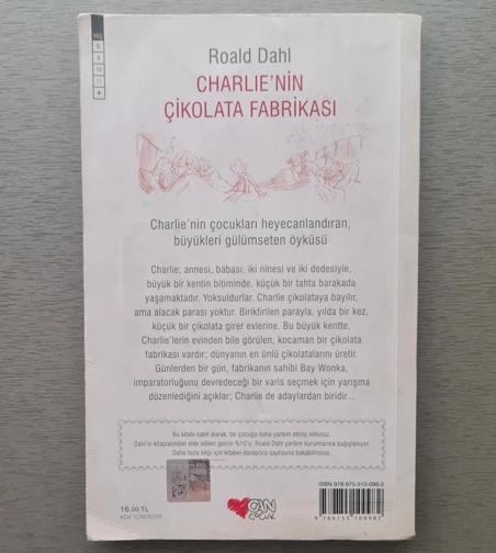 CHARLIE’NİN ÇİKOLATA FABRİKASI ROALD DAHL