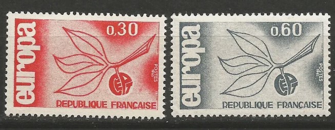 1965 FRANSA EUROPA CEPT