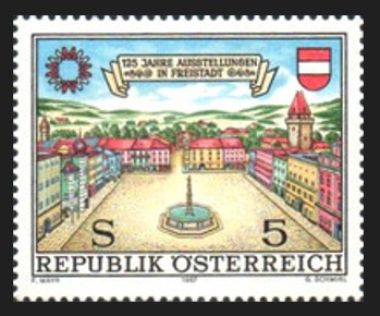 AVUSTURYA 1987 Freistadt 125. Yılı