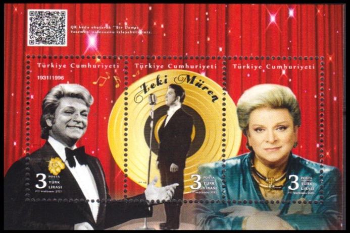 2021 ZEKİ MÜREN MNH BLOK